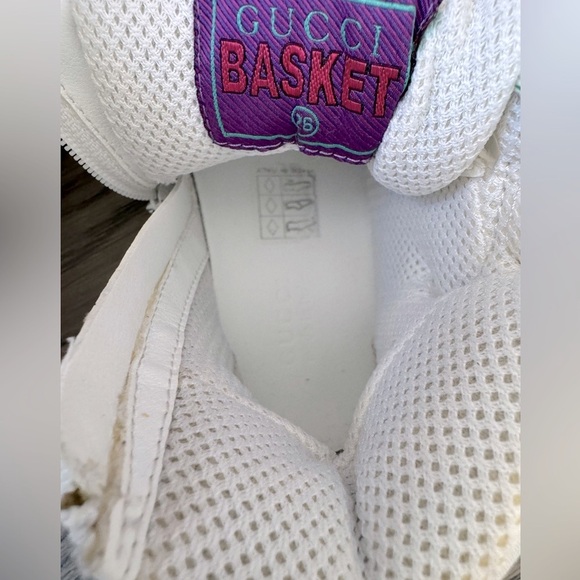 GUCCI 🤍🤎 Limited Edition High Top Zip Up Kids Sneakers - Picture 11 of 15